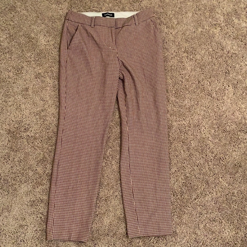 Express Mid Rise Ankle Pants